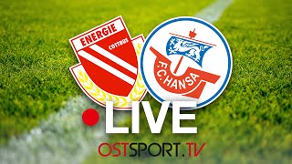 LIVE! FC Energie Cottbus vs. FC Hansa Rostock II | Regionalliga Nordost | SP20