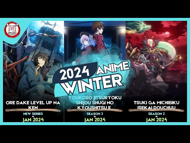 💖 Winter 2024 Anime I'll be watching! #fyp #anime