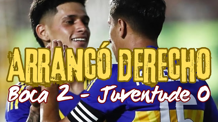 BOCA ARRANCO CON EL PIE DERECHO (VICTORIA 2-0 ANTE JUVENTUDE)