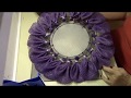 A Poly Burlap Flower Wreath with a New Petal