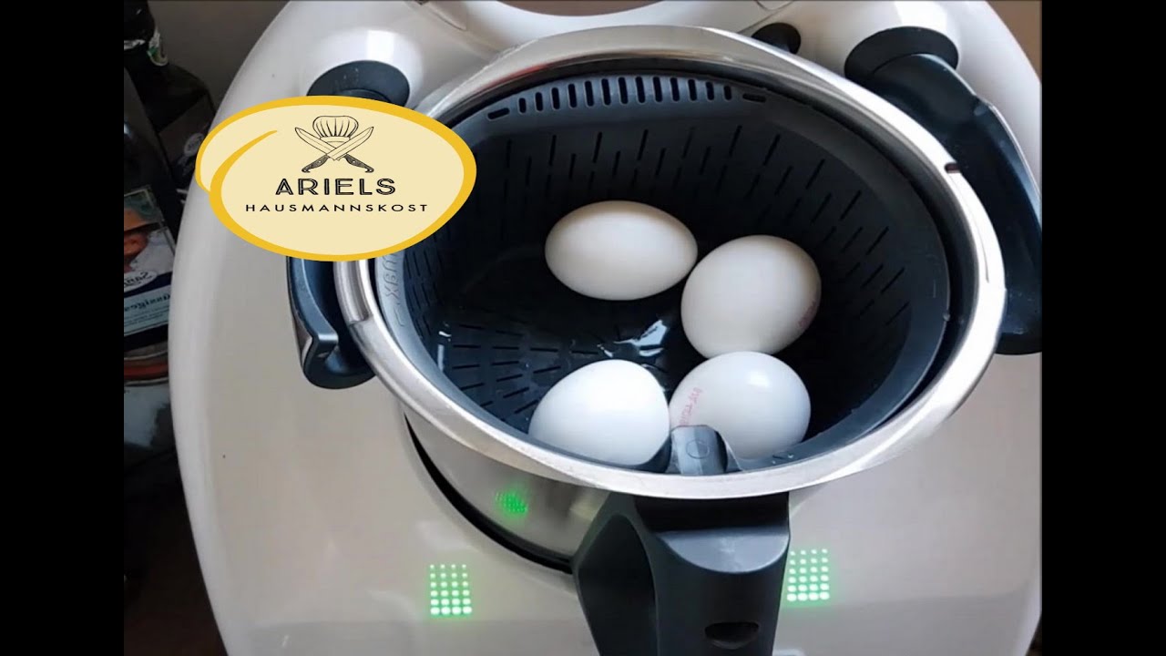 Eier kochen im Thermomix der teuerste Eierkocher der Welt, Eier kochen, Hausmannskost, Thermomix ...