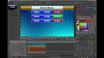 datavideo CG-500 HD/SD Graphics & Character Generator tutorial 10-11