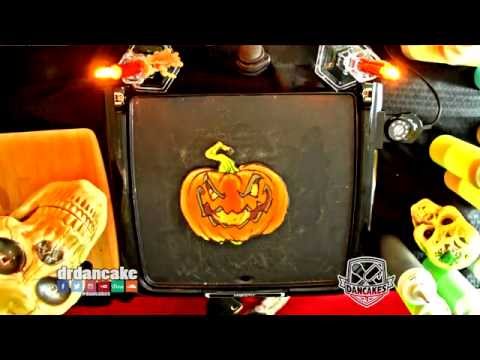 Jack-O-Lantern Pancake Art