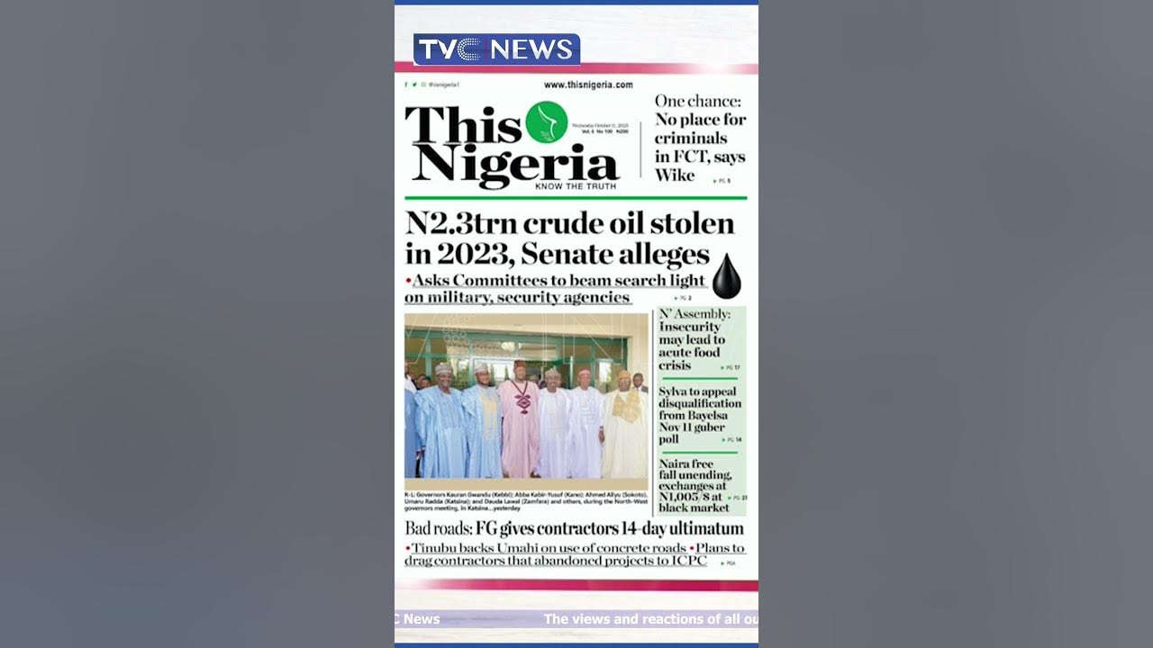 N2.3trn Crude Oil Stolen In 2023, Senate Alleges