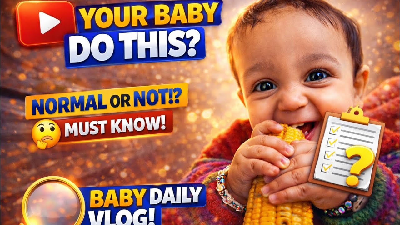 Is This Normal for an 8-Month-Old Baby? 👶🧠 | Parents Must Watch!