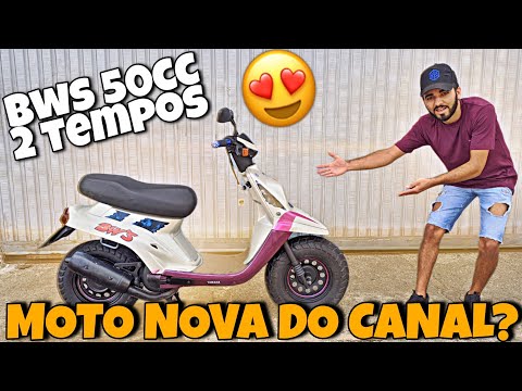 Yamaha Jog 50cc 2 Tempos - MOTO'' NOVA NO CANAL!!! - Motóxico 