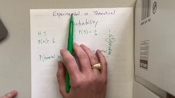 Experimental vs. Theoretical Probability for IB Math