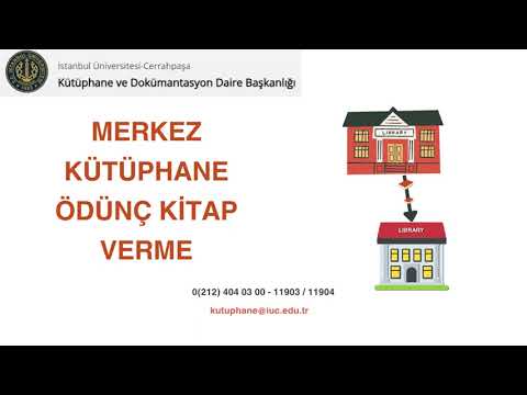 Merkez Kütüphane Ödünç Kitap Verme Hizmetinden Nasıl Yararlanabilirim?