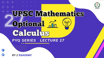Calculus | Problems| CSIR NET | IIT-JAM I M.Sc. | UPSC