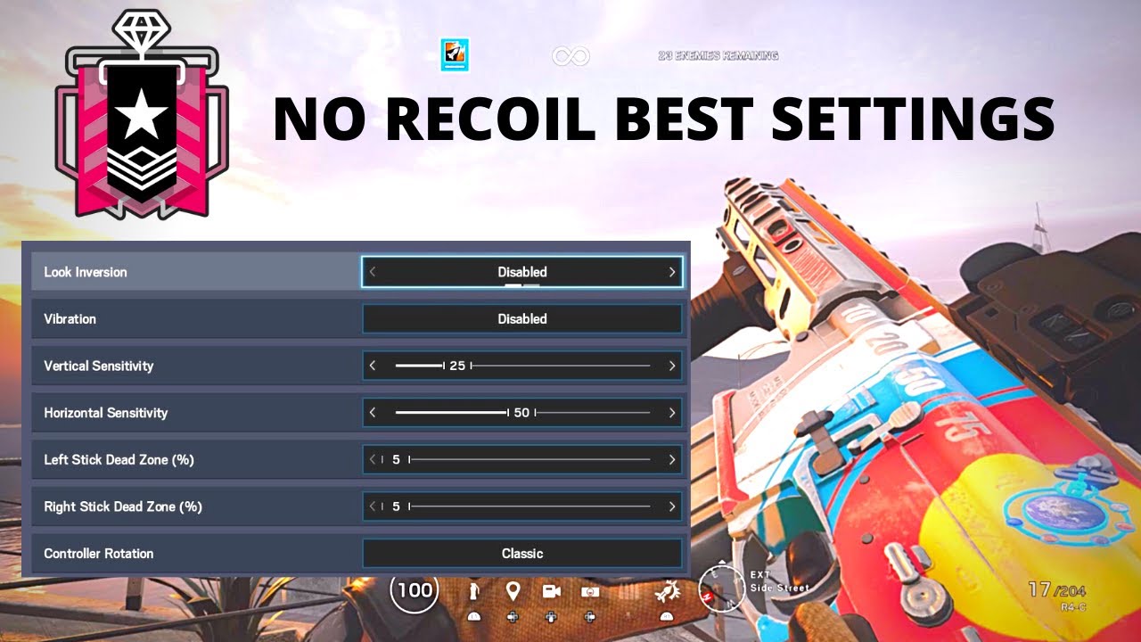 No Recoil client settings Roblox.