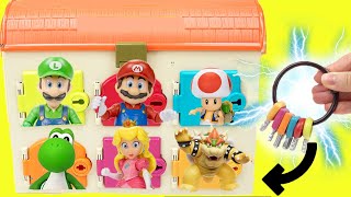 The Super Mario Bros Movie Surprise Doors with Keys + DIY Crafts for Kids image