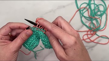 How to Change Colors When Knitting an I-cord Edge