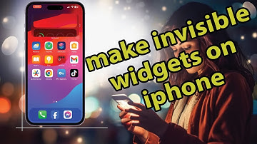 How to Make Invisible widgets on iphone new method