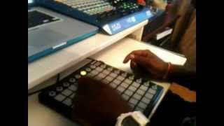 Video thumbnail of "SOCA/CHUTNEY BEAT ON ABLETON IN A MINUTE BY RISHI MOHAN LAKHAN IN NYC."