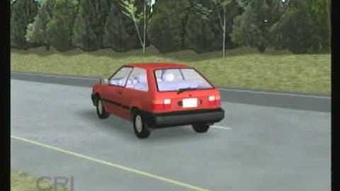 3D Forensic Reconstruction Animation of Automobile Car Roll-Over