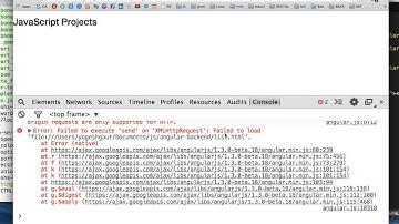 2 minute solution for local Cross Origin Requests problem
