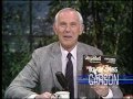 Blooper johnny carson cant stop laughing while welcoming new sponsor