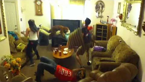 harlem shake at yvette's house