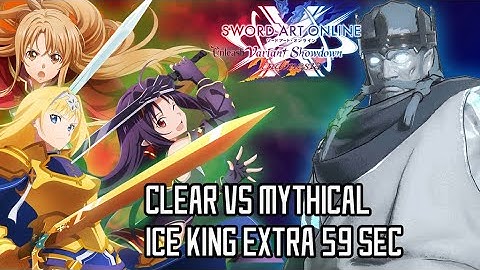 【SAOVS】 - Mythical Ice King EXTRA 59 Sec