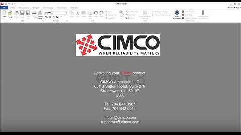 Installing CIMCO