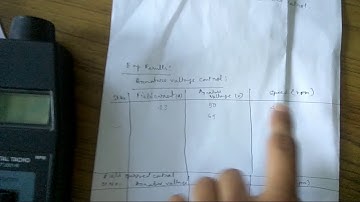 Speed control of DC shunt motor part-1