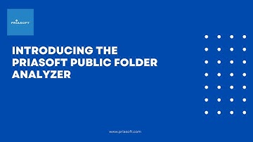 Priasoft Public Folder Analyzer Introduction