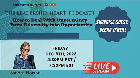 The Leadership Heart Podcast with Sandra Horton wi...