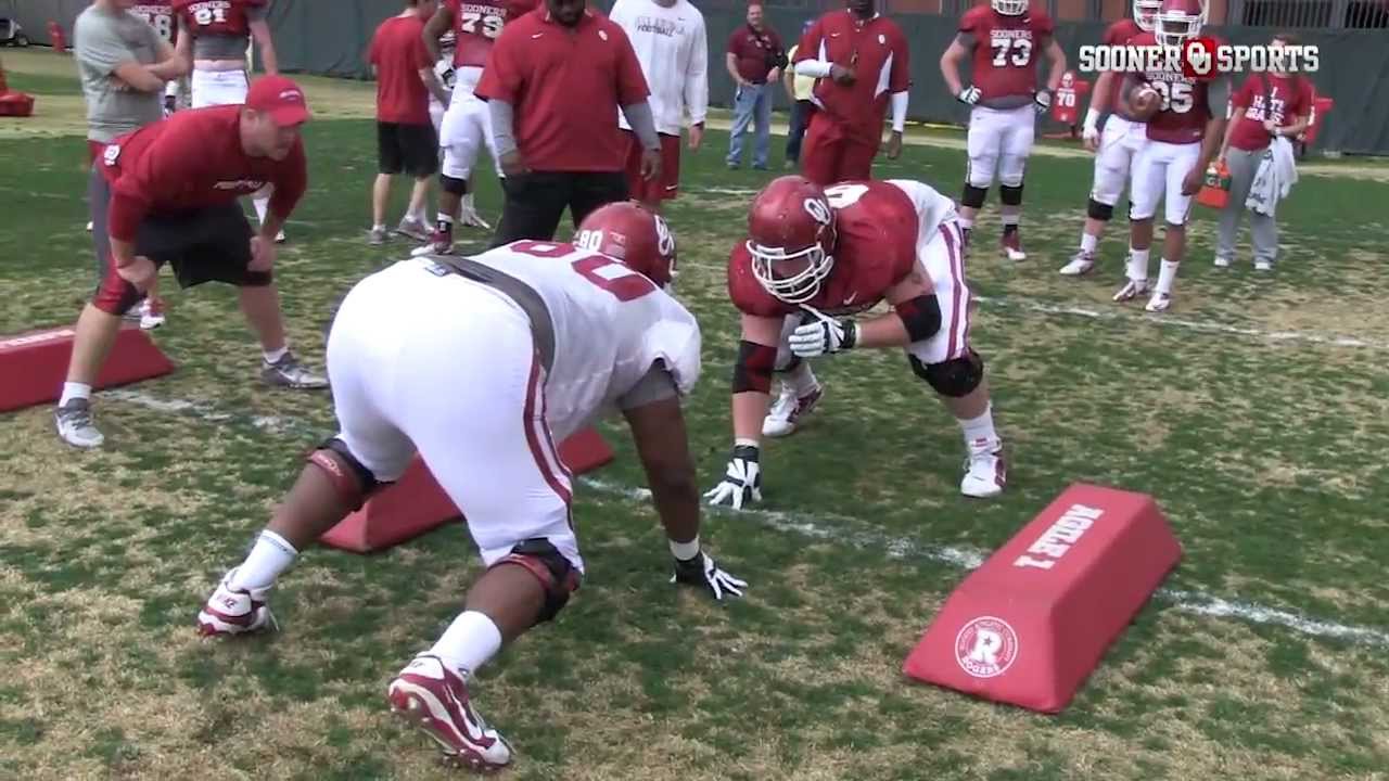 Oklahoma Drill at Spring Practice (03.29.13) - YouTube