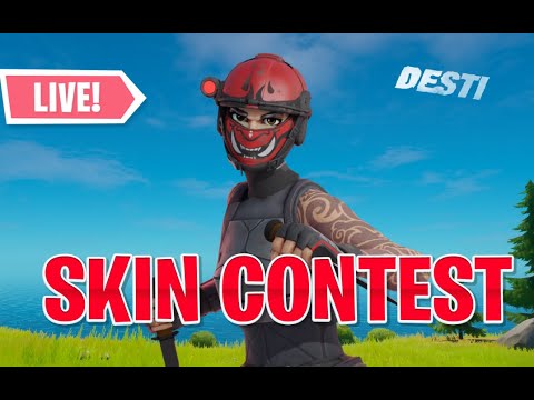 🔴JETZT LIVE🔴 SKIN CONTEST + CUSTOM GAMES!! FORTNITE DEUTSCH!!