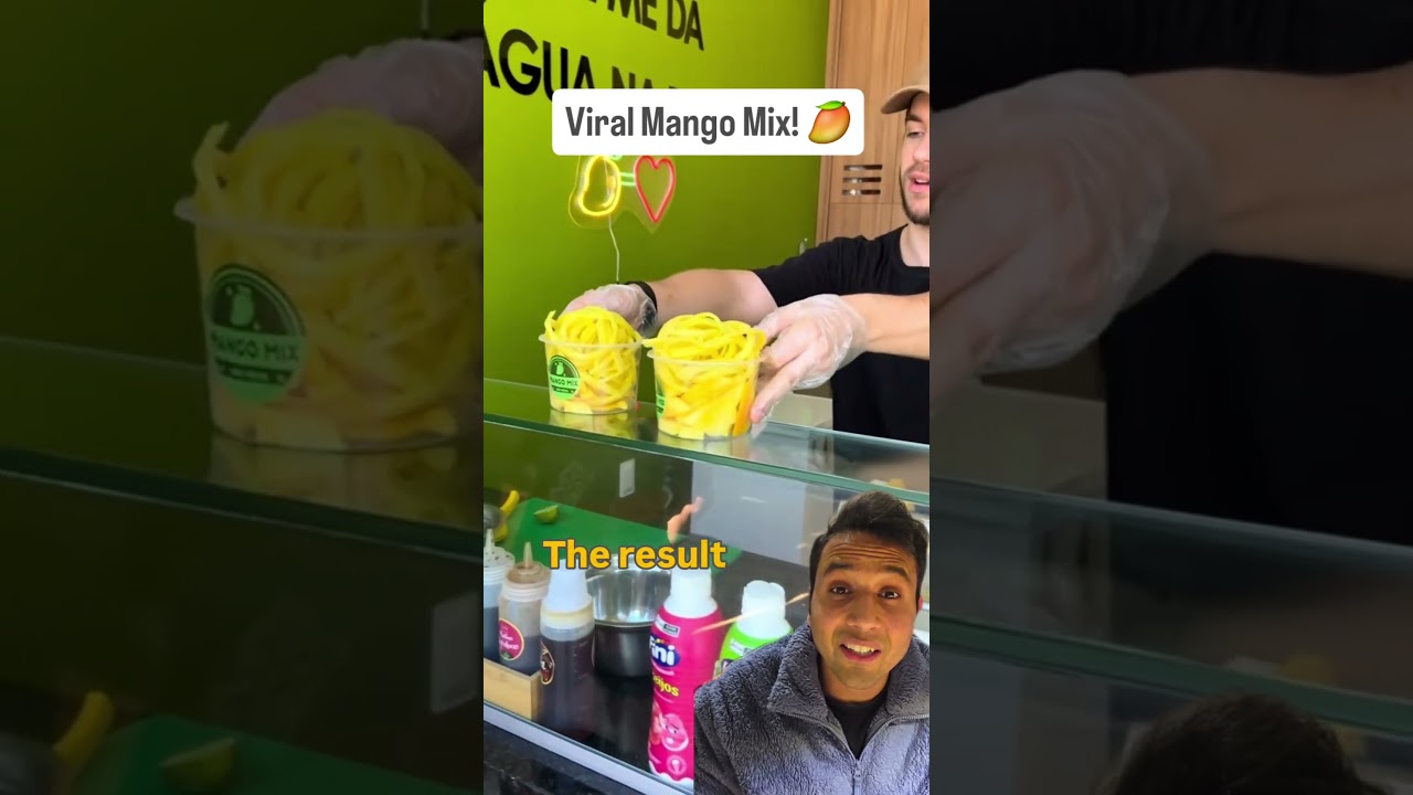 New way to sell mango! 