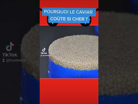 Vidéo: Le caviar a-t-il bon goût ?