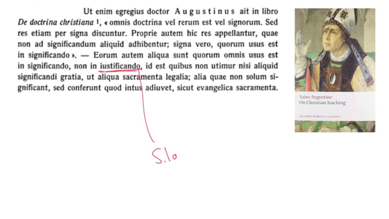 LatinPerDiem Latin Lessons: Peter Lombard, Sententiae 2 - YouTube