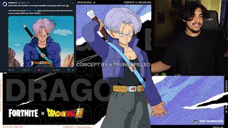 FUTURE TRUNKS is FINALLY coming to Fortnite!! - Dragon Ball Z COLLAB LEAK