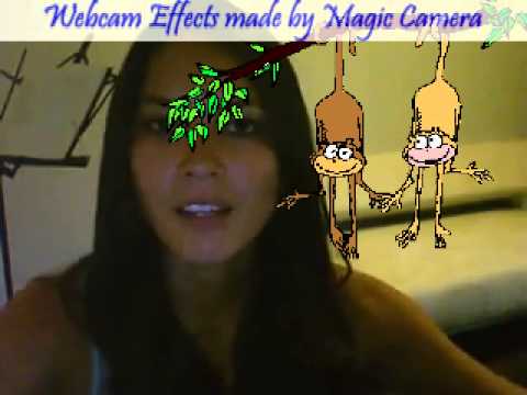 Magic Camera Effects Monkey Webcam Effects With Magic Camera Software - YouTube