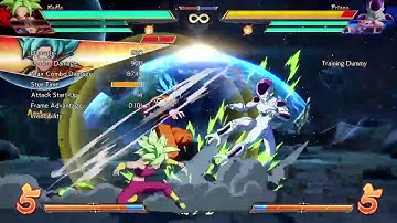 DBFZ S3 Kefla/SSGSS Goku/Trunks - Kefla 214L ~ SSGSS Goku Instant Transmission Assist Confirm