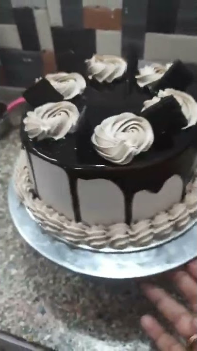 Kue ultah rasa cokelat #shorts #short #cake #chocolate #viral #trending