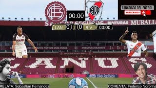 🔴 EN DIRECTO LANUS VS RIVER PLATE | NARRACION LIGA PROFESIONAL DE FUTBOL 2021 (Audio)