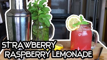 Strawberry and Raspberry Lemonade | Sid at my Table