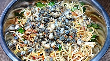 GỎI ỐC ĐẮNG BẮP CHUỐI Cách làm gỏi ốc đắng bắp chuối chua ngọt giòn ngon @LANLEMIENTAY