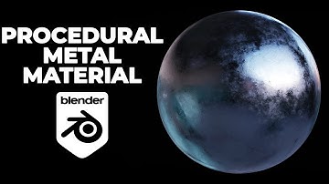 Metal material in Blender