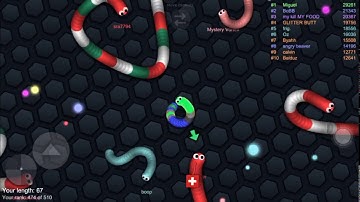 Slither.io but if i die the video ends