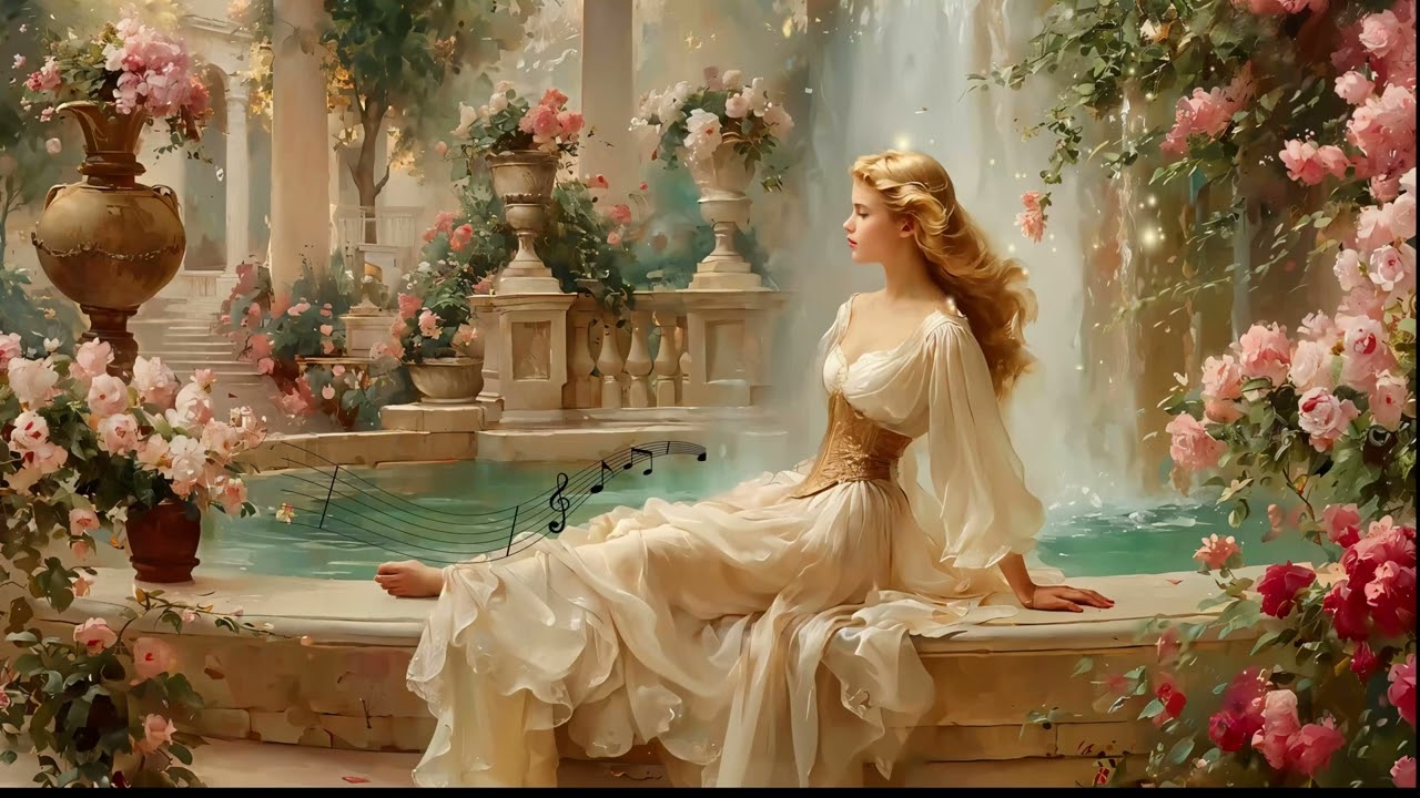 Romantic Piano Music | Reflections by the Fountain