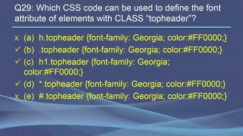 IT1305 Web Application Development I Revision (Part 3)