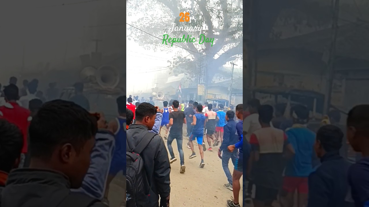 26 January Republic Day Special 10 km marathon running 🎽 