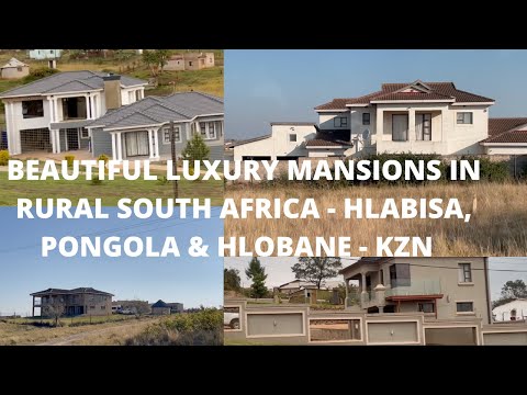 Beautiful Luxury Mansions in Rural South Africa   Hlabisa,Pongola & Hlobane  KZN