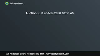 3/6 Anderson Court, Mentone VIC 3194 | AuPropertyReport.Com