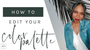 How To Change The Color Palette On Your Showit Template