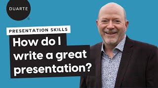 Presentation Skills: How Do I Write A Great Presentation