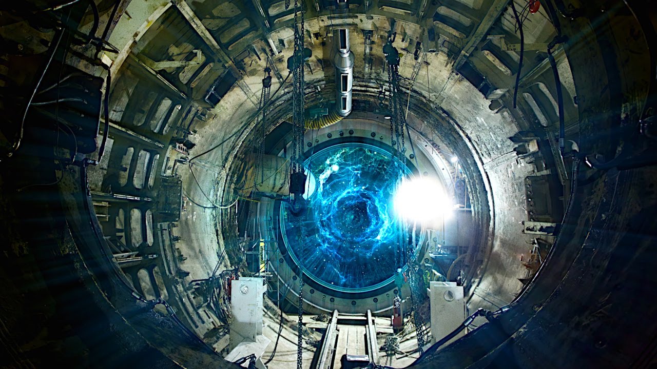 10 Hrs Top Secret Military Bunker Ambience - Wormhole Stargate Project - White Noise - Sci-Fi Portal