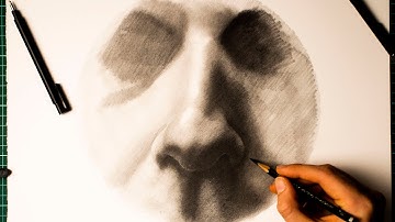 How to Draw a Realistic Nose - Step by Step